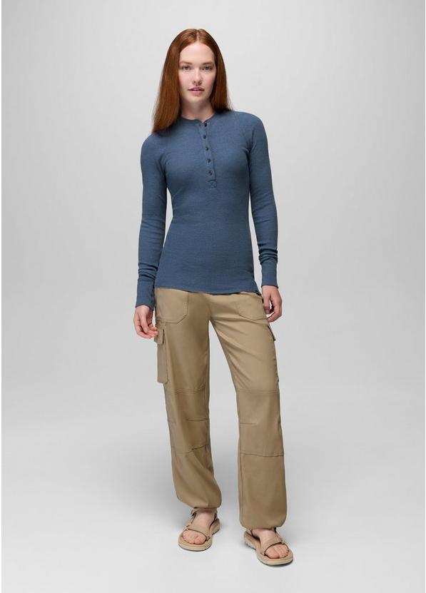 Touchstone Henley, Color: Bluff Blue Heather, image 4