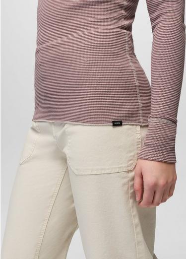 Touchstone Henley, Color: Newberry Heather Stripe, image 12