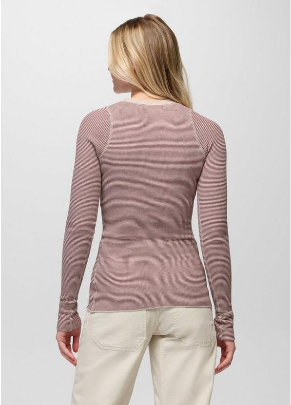 Touchstone Henley, Color: Newberry Heather Stripe, image 2