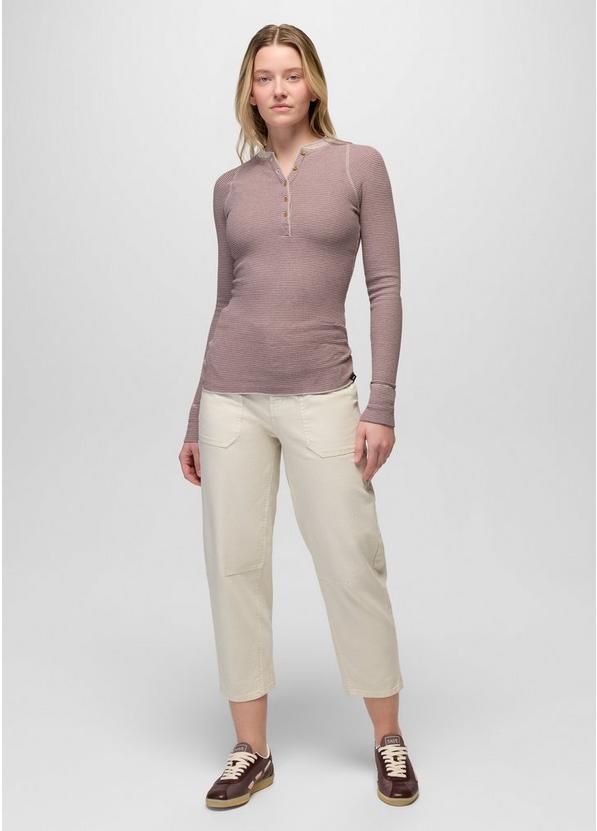 Touchstone Henley, Color: Newberry Heather Stripe, image 5