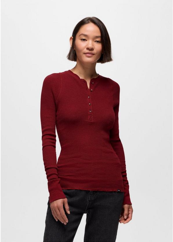 Touchstone Henley, Color: Retrograde Heather, image 6