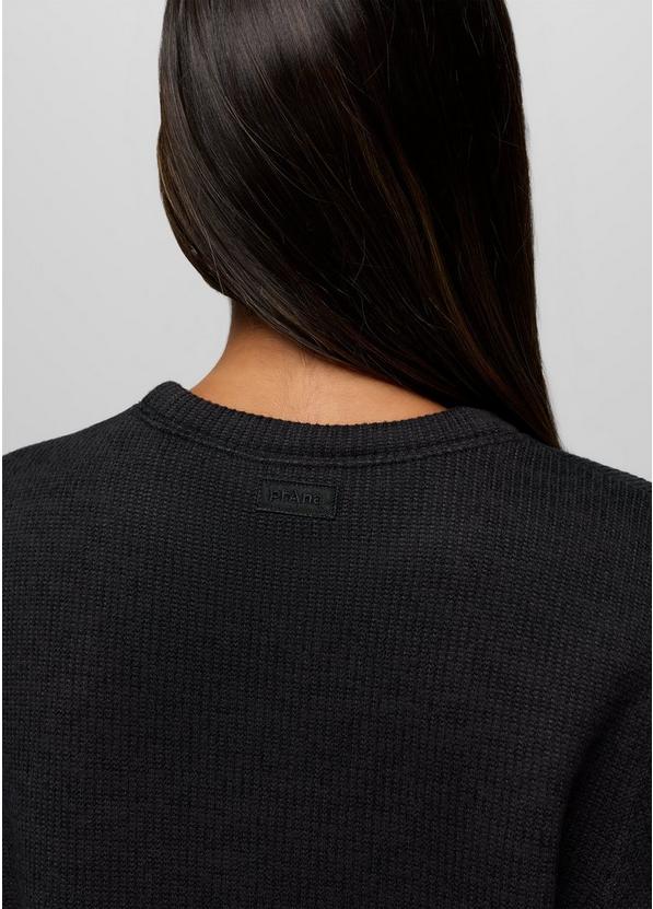 Two Harbors Sweater Crew, Color: Black Heather, image 4