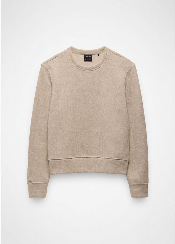 Two Harbors Sweater Crew, Color: Oatmeal Heather, image 6