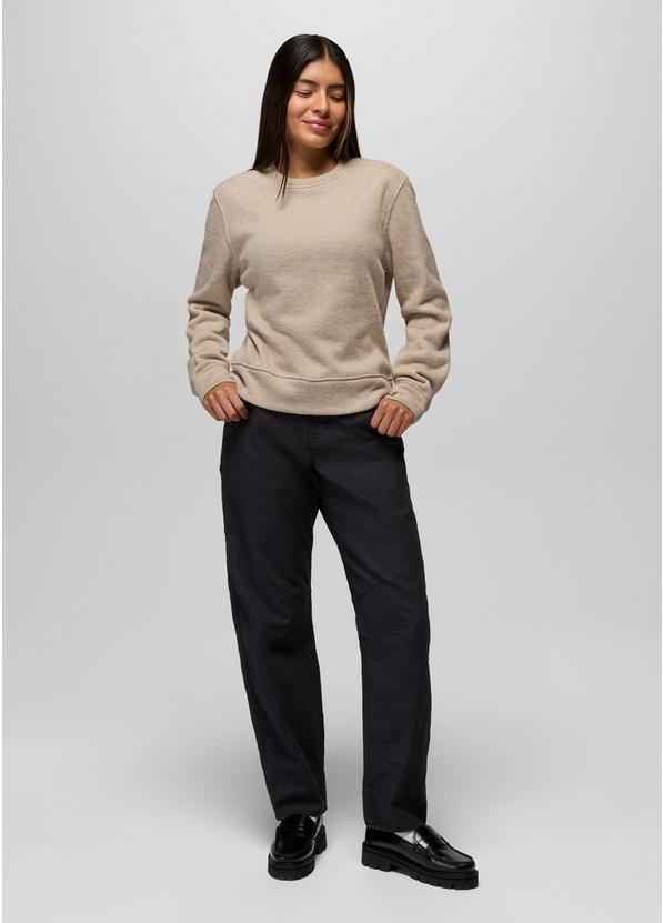 Two Harbors Sweater Crew, Color: Oatmeal Heather, image 5