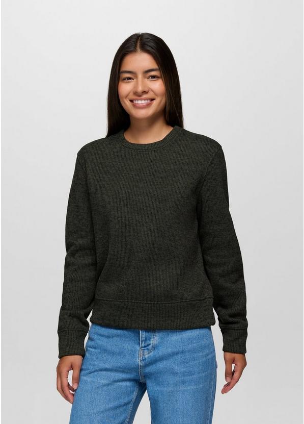 Two Harbors Sweater Crew, Color: Spruce Heather, image 1