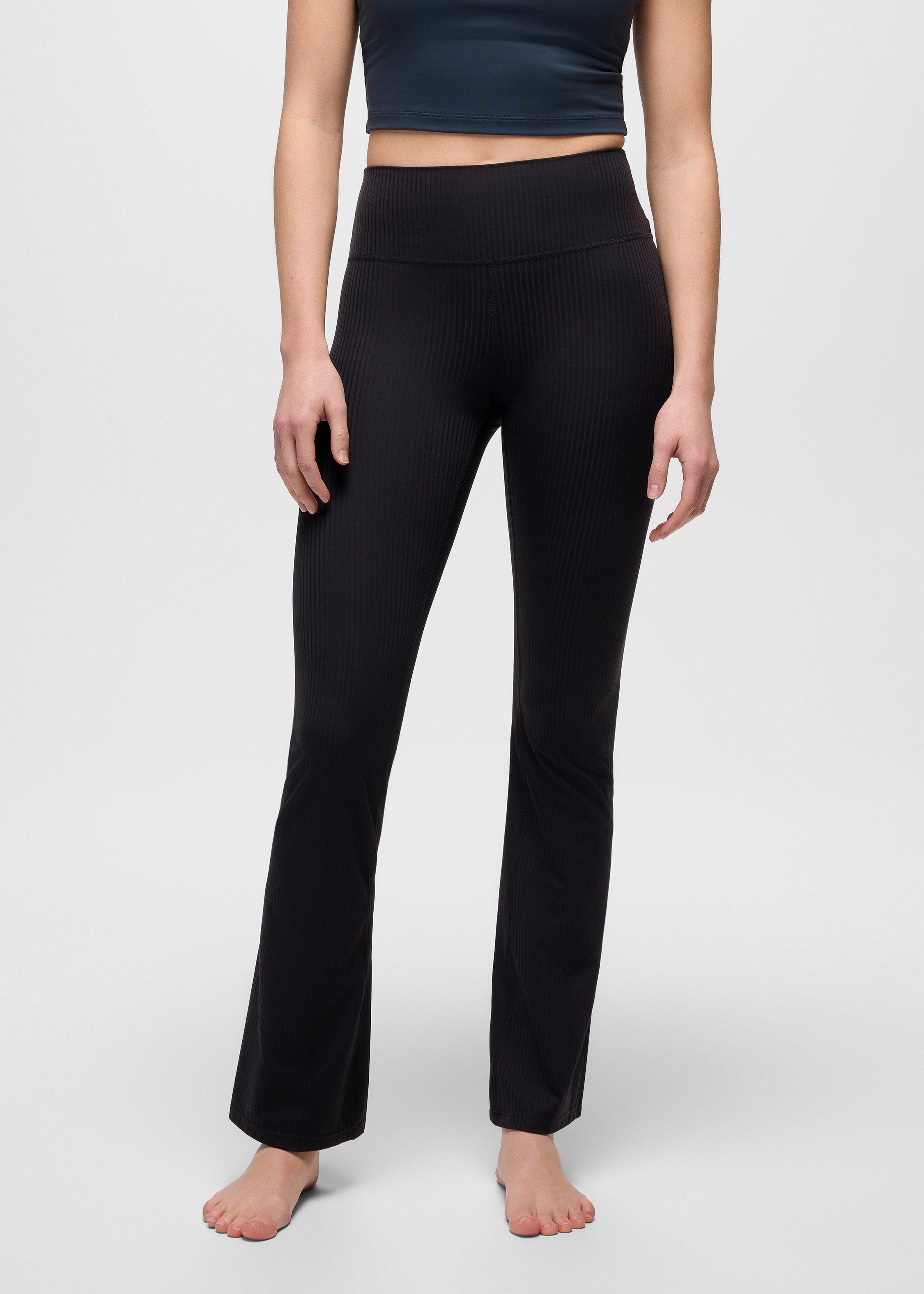 Womens prAna Luxara&trade; Rib Bootcut Pant - Black