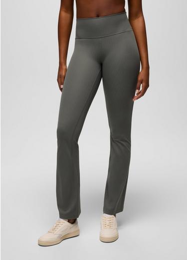 Luxara Rib Bootcut Pant, Color: Thyme, image 1