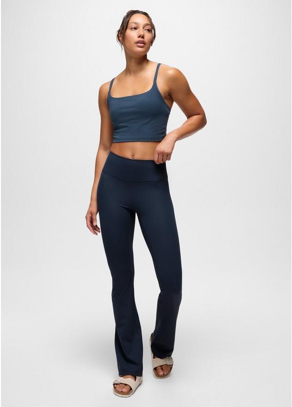 Luxara Rib Bootcut Pant, Color: Stormy Night, image 6