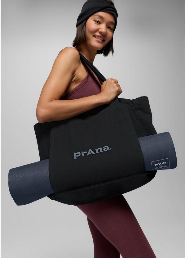 Horizen Canvas Tote, Color: Black, image 4