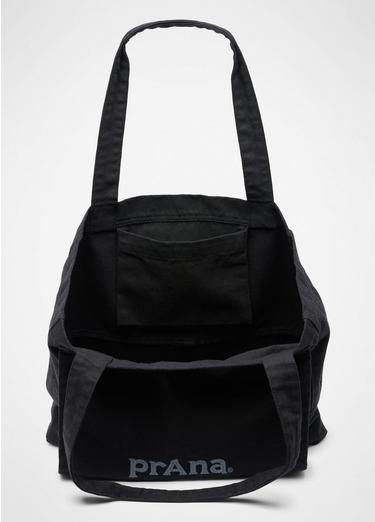 Horizen Canvas Tote, Color: Black, image 3