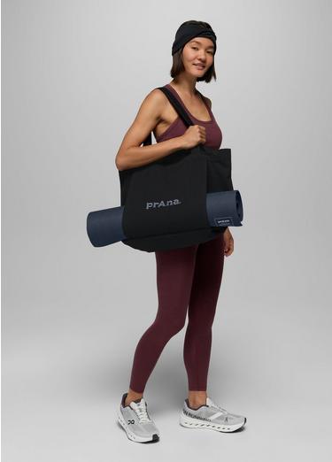 Horizen Canvas Tote, Color: Black, image 2