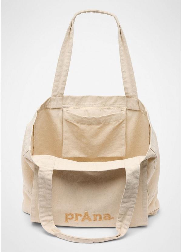 Horizen Canvas Tote, Color: Almond, image 7
