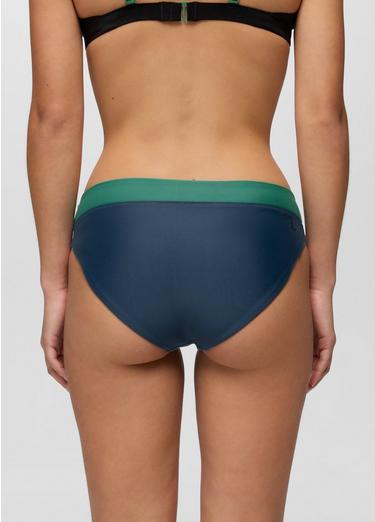 Baja Bound Summer Wave Swim Bottom, Color: Bluff Blue, image 3