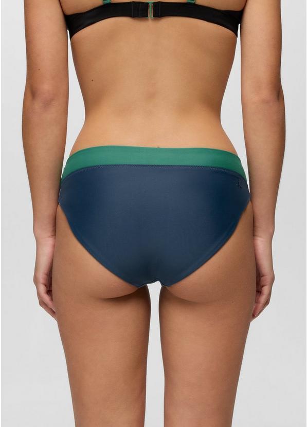 Baja Bound Summer Wave Swim Bottom, Color: Bluff Blue, image 3