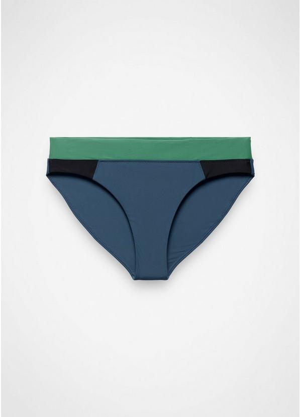 Baja Bound Summer Wave Swim Bottom, Color: Bluff Blue, image 1