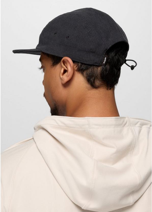 Trailblaze Cord 5-Panel Cap, Color: Black, image 7