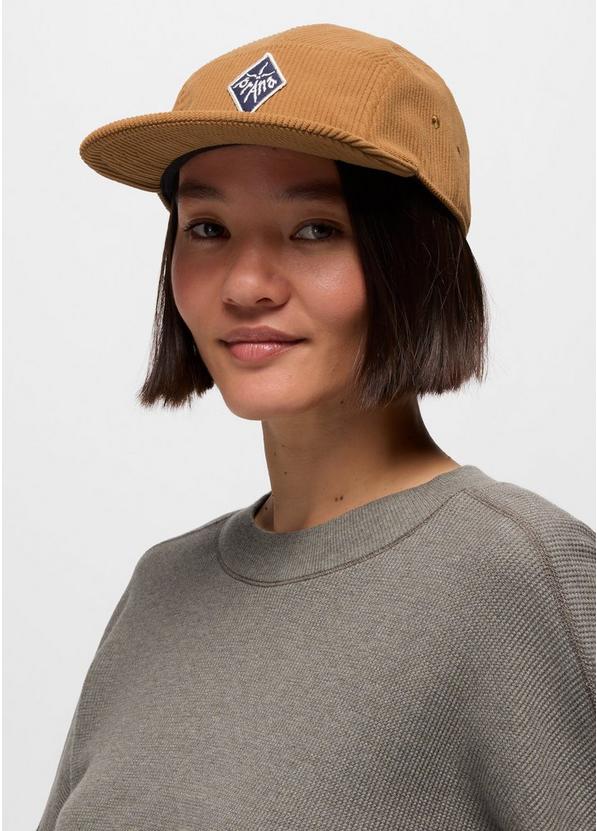 Trailblaze Cord 5-Panel Cap, Color: Tawny, image 5
