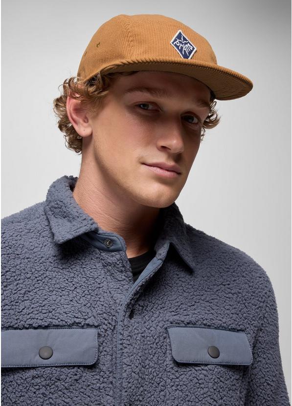 Trailblaze Cord 5-Panel Cap, Color: Tawny, image 3