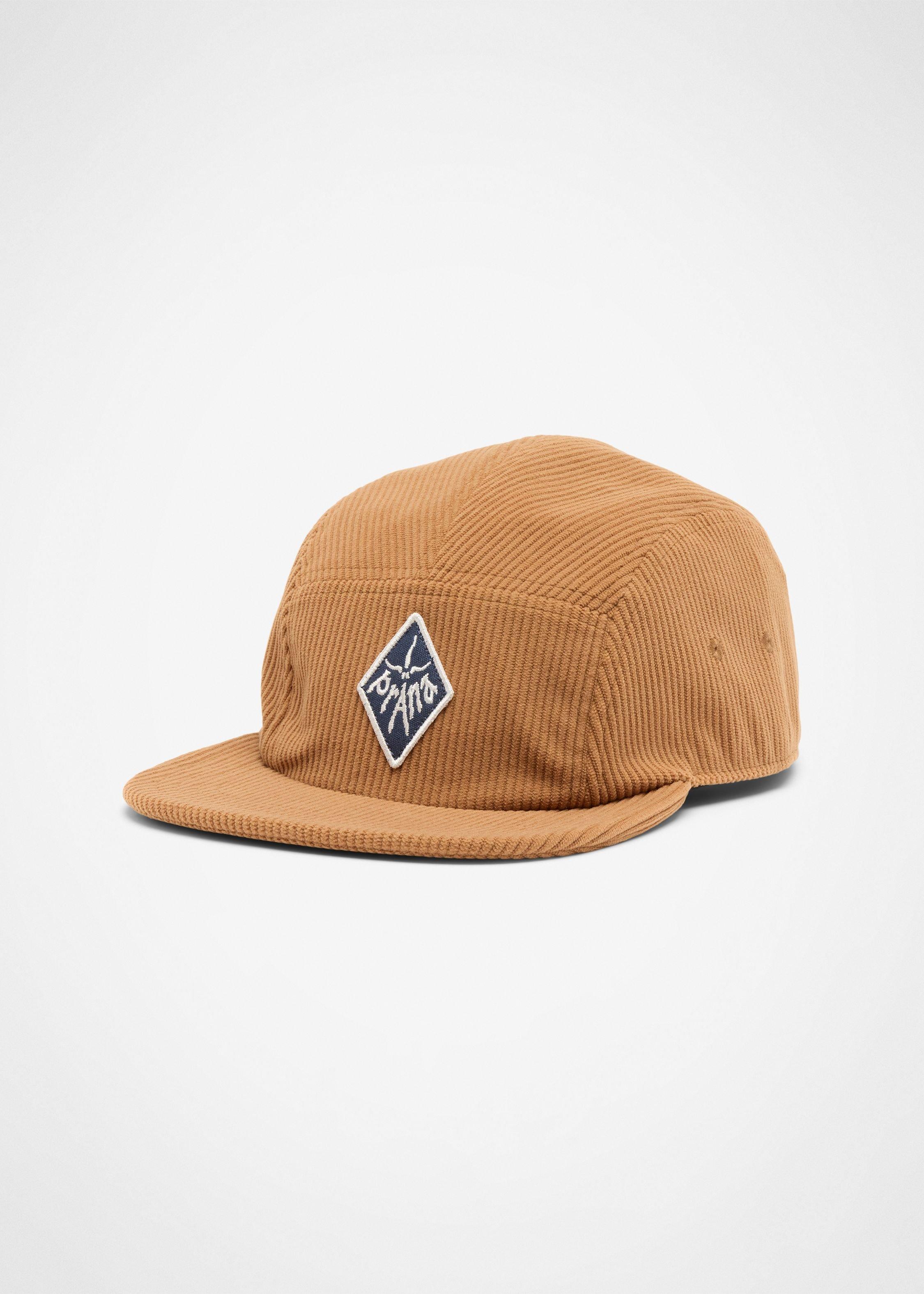 Gender Neutral prAna Trailblaze Cord 5-Panel Cap - Tawny