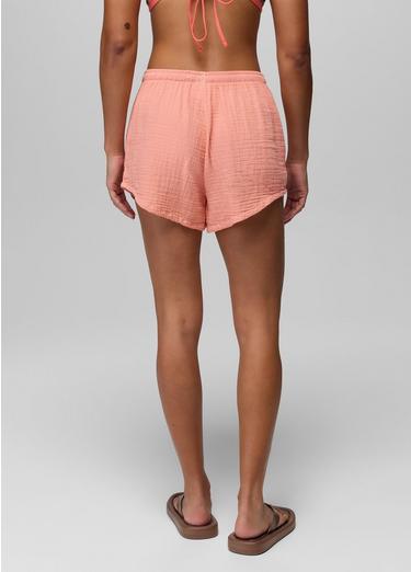 Hideaways E-Waist Short, Color: Soft Guava, image 6
