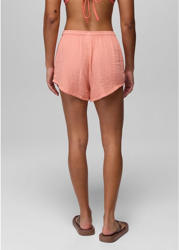 Hideaways E-Waist Short, Color: Soft Guava, image 2