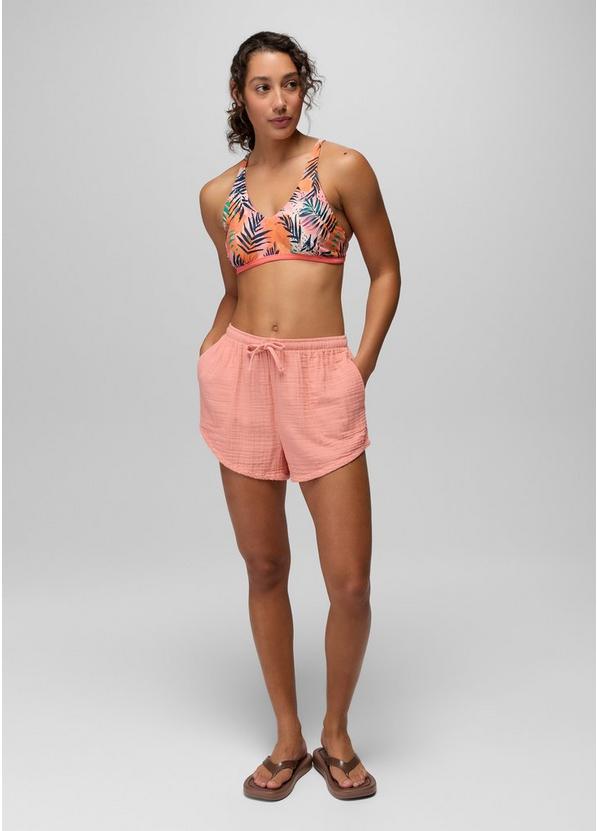 Hideaways E-Waist Short, Color: Soft Guava, image 5