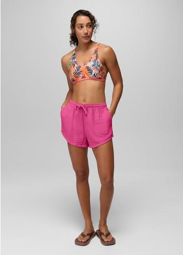 Hideaways E-Waist Short, Color: Berry Beam, image 3