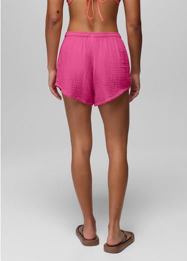 Hideaways E-Waist Short, Color: Berry Beam, image 2