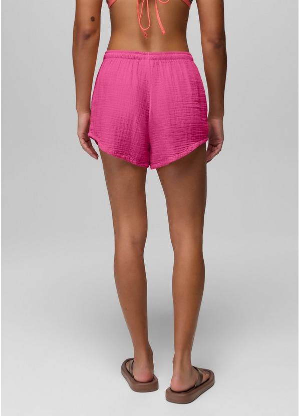 Hideaways E-Waist Short, Color: Berry Beam, image 2