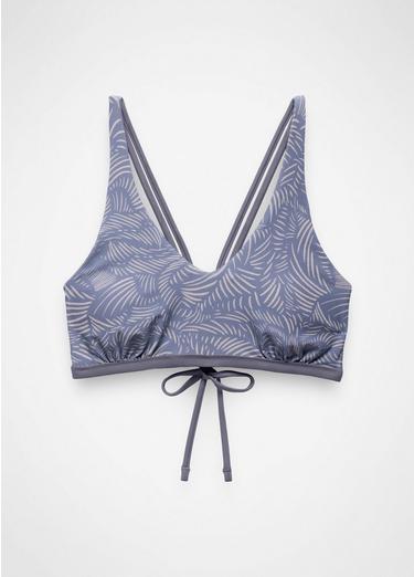 Mallorca Reversible Swim Top, Color: Taro Currents, image 5