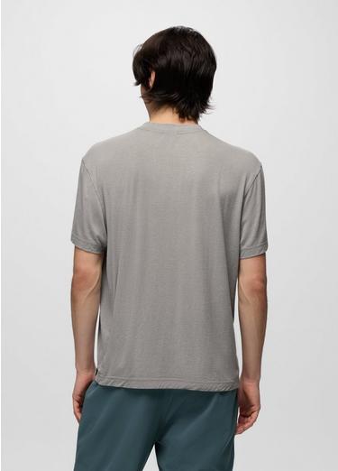 Natural Rhythm Short Sleeve Crew, Color: Sterling Heather, image 6