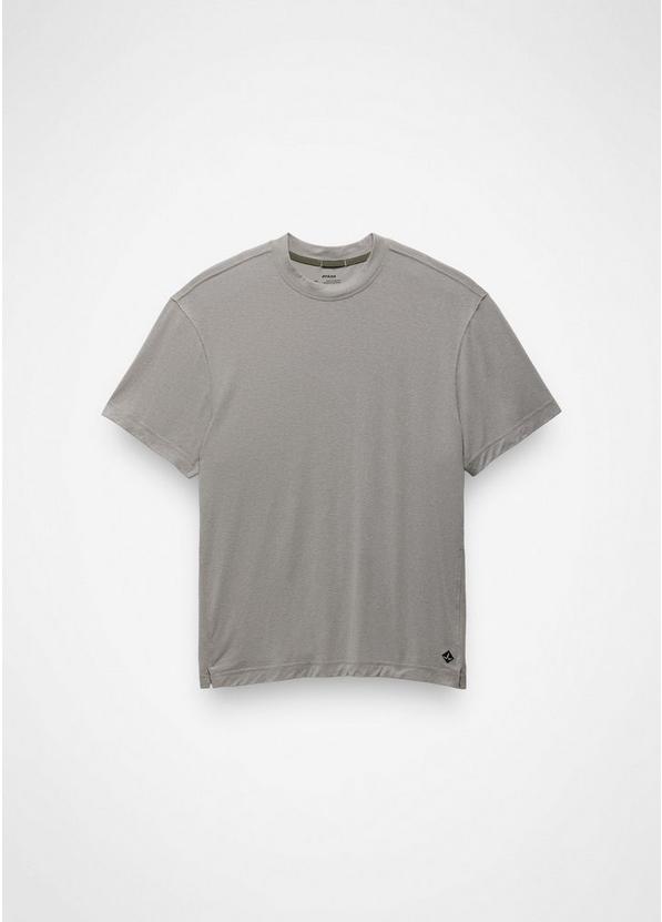 Natural Rhythm Short Sleeve Crew, Color: Sterling Heather, image 7