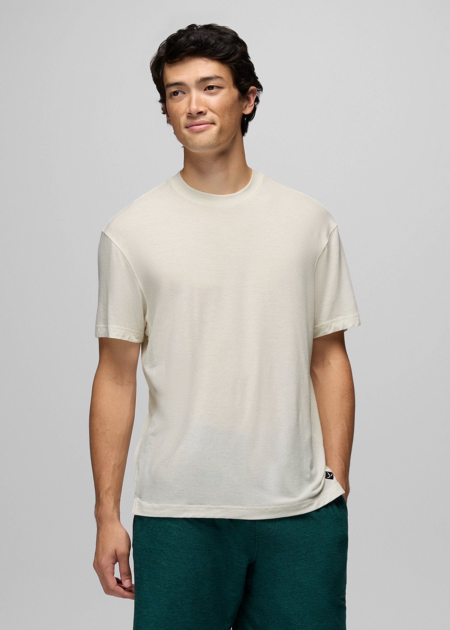 Mens prAna Natural Rhythm Short Sleeve Crew - Alba