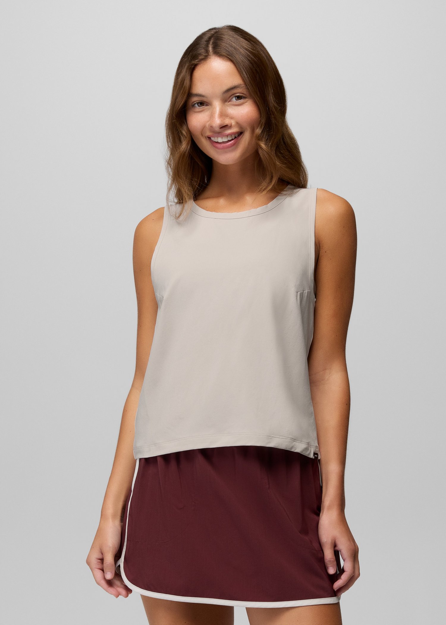 Womens prAna Railay Tank - Almond
