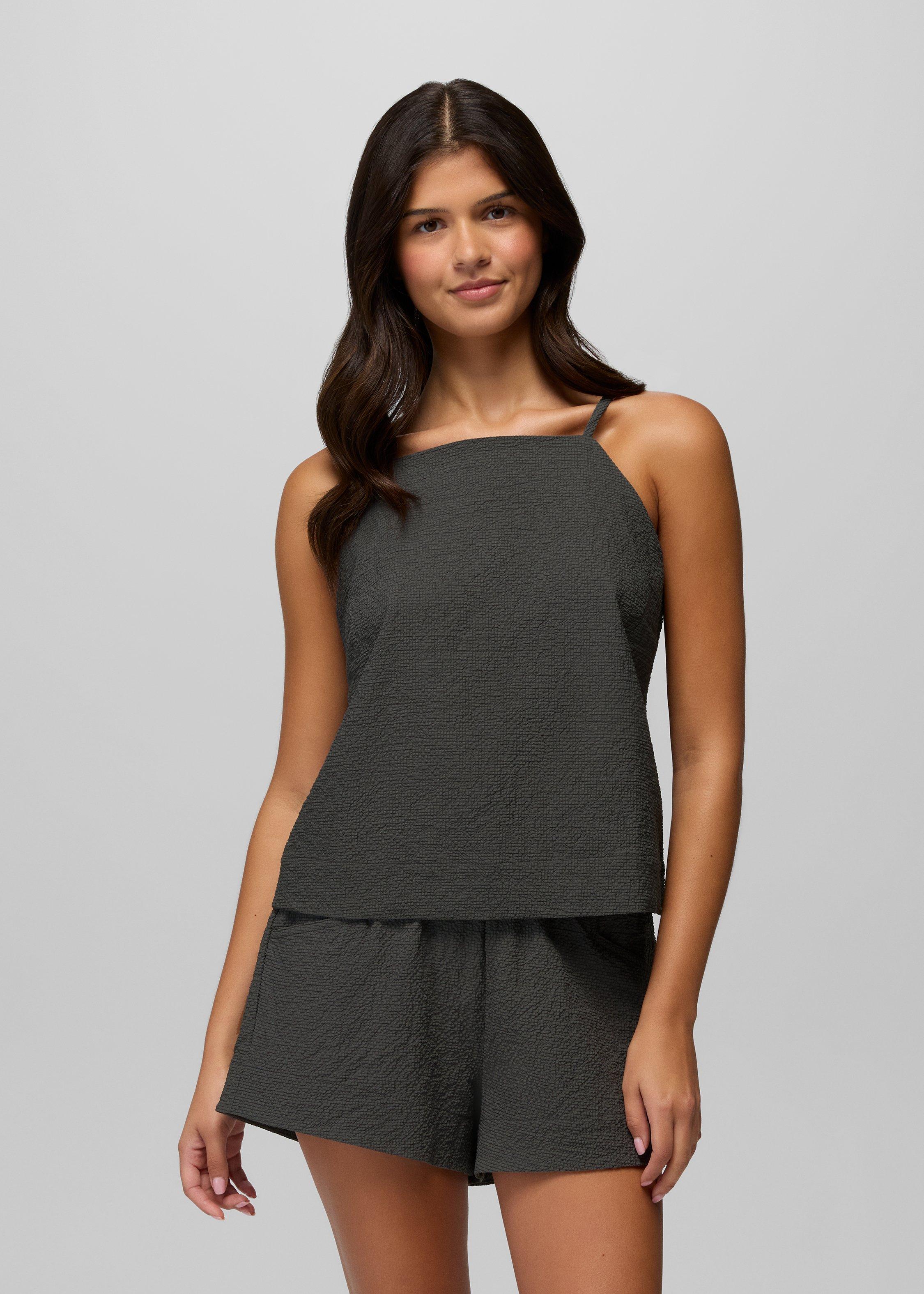 Womens prAna Coastal Sol Tank - Shadow