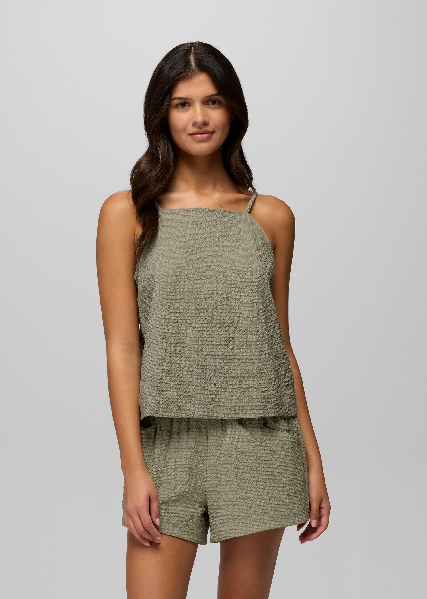 Womens prAna Coastal Sol Tank - Sage