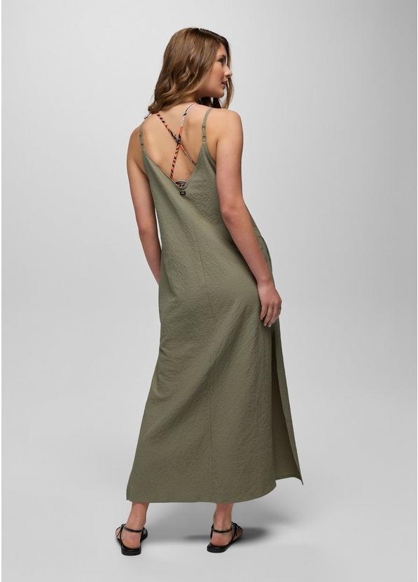 Coastal Sol Maxi Dress, Color: Sage, image 2