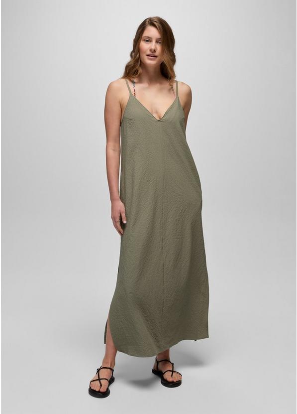 Coastal Sol Maxi Dress, Color: Sage, image 1