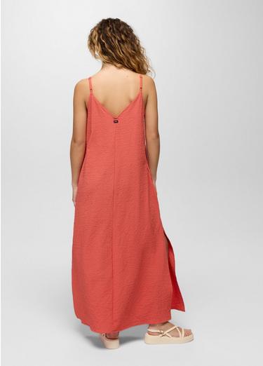 Coastal Sol Maxi Dress, Color: Lychee, image 2