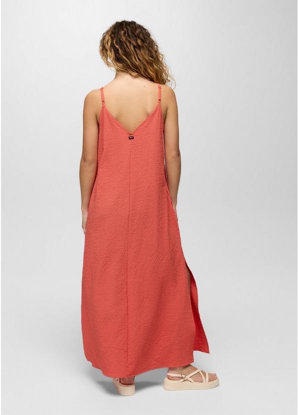 Coastal Sol Maxi Dress, Color: Lychee, image 2