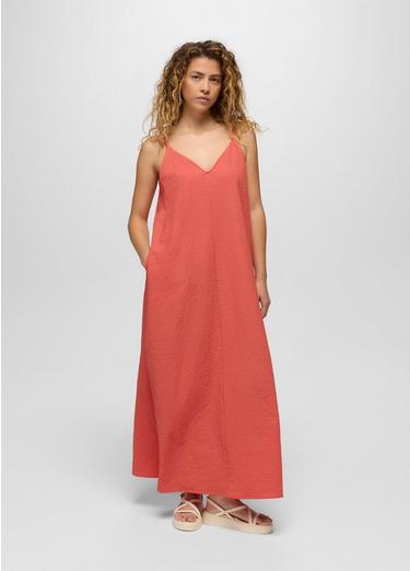 Coastal Sol Maxi Dress, Color: Lychee, image 1