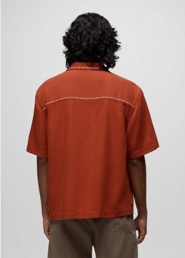 Del Norte Short Sleeve Shirt, Color: Red Ochre, image 10