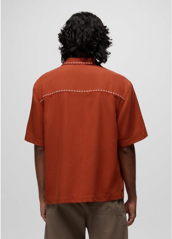 Del Norte Short Sleeve Shirt, Color: Red Ochre, image 2