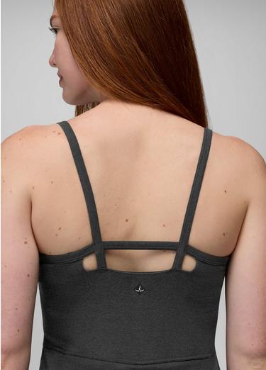 Heavana Courtside Dress, Color: Black Heather, image 8