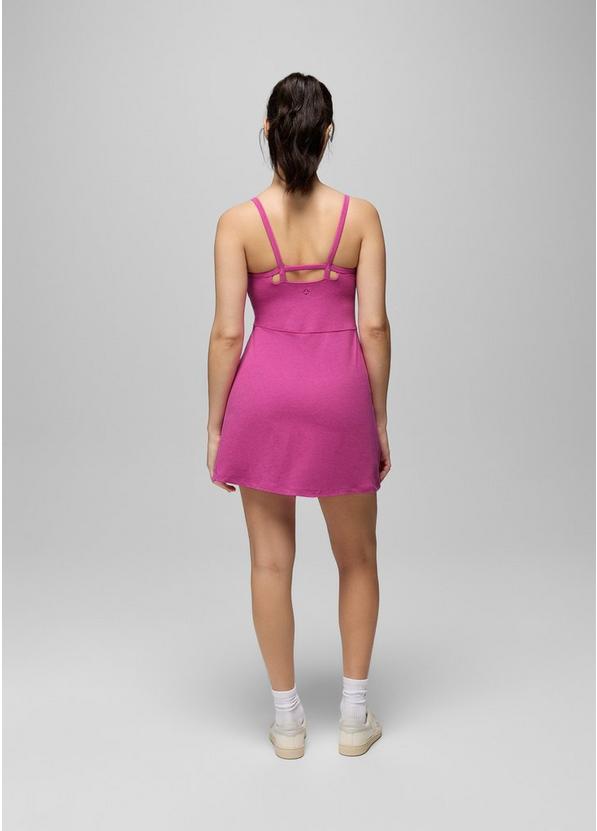 Heavana Courtside Dress, Color: Berry Beam Heather, image 2