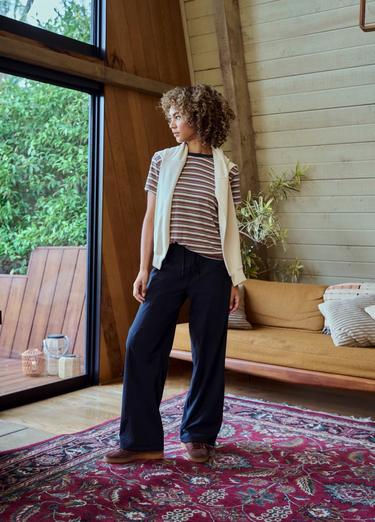 Koen Wide Leg Pant, Color: Black, image 18