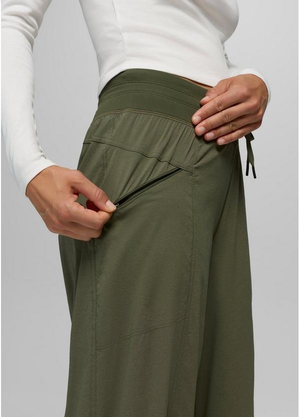 Koen Wide Leg Pant, Color: Cargo Green, image 4