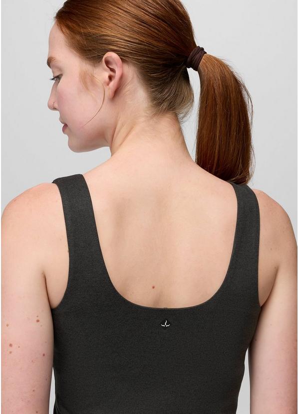 Heavana Essential Tank, Color: Black Heather, image 4