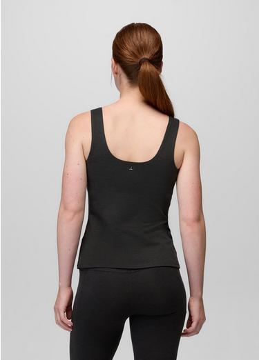 Heavana Essential Tank, Color: Black Heather, image 6