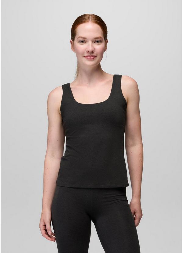 Heavana Essential Tank, Color: Black Heather, image 1